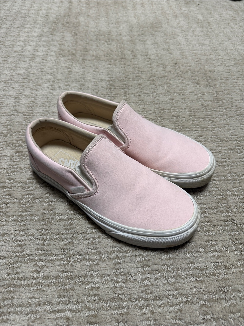 Van Slip-On Shoes - Light Pink